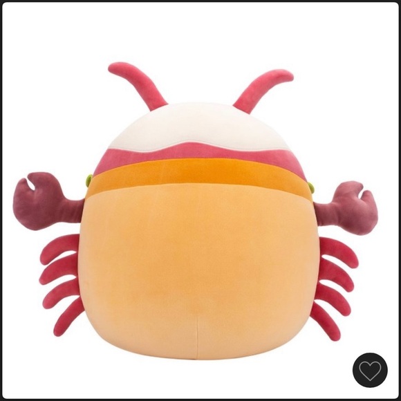 NEW Squishmallows 16" Lorono Red Lobster in Lobster Roll Plush. - Picture 2 of 7